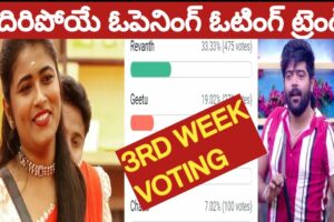 Bigg Boss 6 Telugu vote week 3