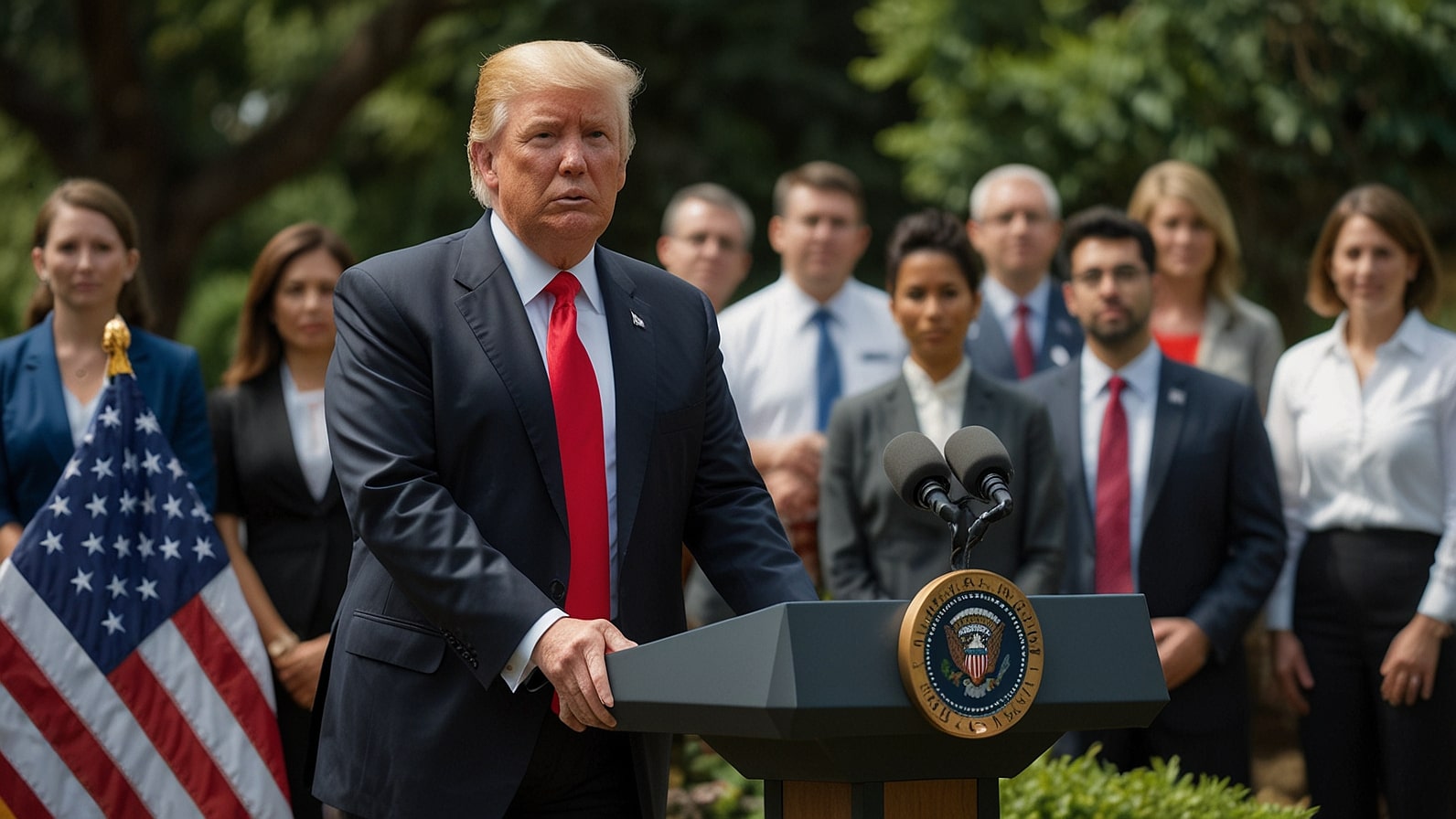 President Donald Trump announces controversial $100,000 H-1B visa fee and $1 million Gold Card program in White House Rose Garden, sparking outrage from tech giants like Microsoft and India amid 2025 immigration overhaul.
