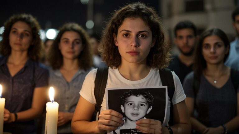 Gaza Hostage Plea Ignites Global Outcry: Mother’s Desperate Call for Son’s Release Amid Escalating Humanitarian Crisis